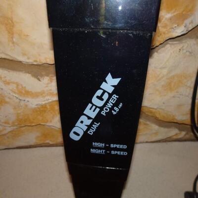 LOT 630. TWO ORECK VACUUMS