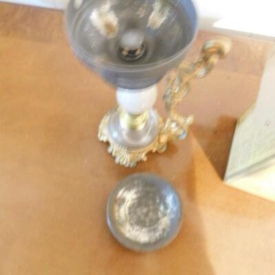 Vintage Vapo-Cresolene 1890's Oil Lamp Vaporizer with Original Box