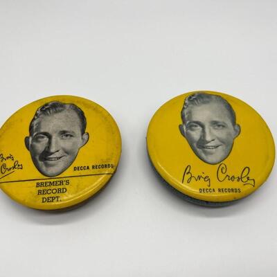 Lot of 2 1940 Bing Crosby Record Cleaners