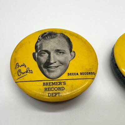 Lot of 2 1940 Bing Crosby Record Cleaners