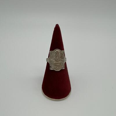Very Rare Vintage Superman Tin Collectible Ring