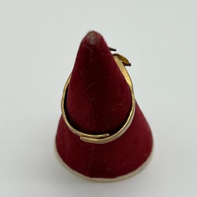 Rare 1940s Antique Superman Airplane Spring Loaded PEP Cereal Prize Ring