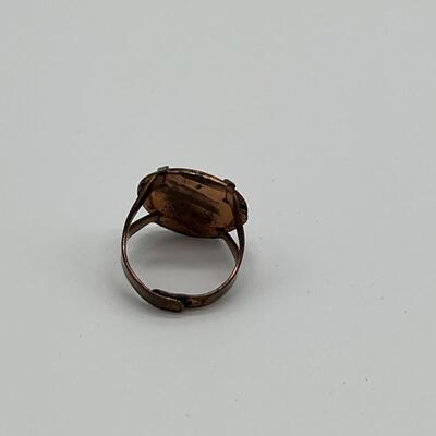 Vintage Rare 1950s Rootie Kazootie Four Leaf Clover Ring