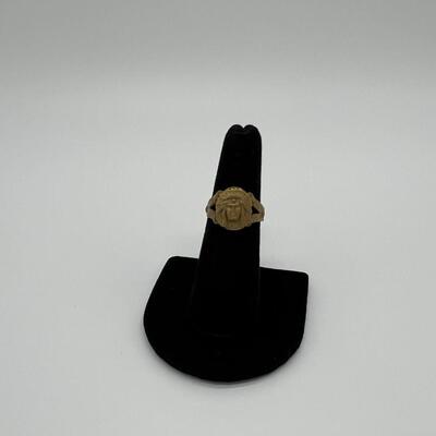 Antique Rare 1920s or 1930s Cigar Shop Native American Indian Chief Ring
