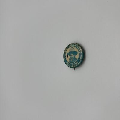 1939 Antique Ken Maynard Club Button Pin