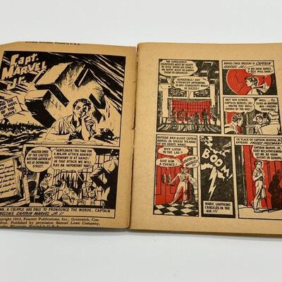 Antique 1940s Captain Marvel Collectibles Ephemera and Pins