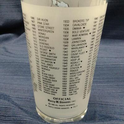 Kentucky Derby Glasses Set 1