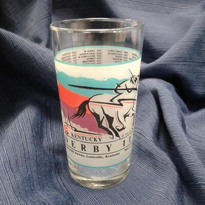 Kentucky Derby Glasses Set 1