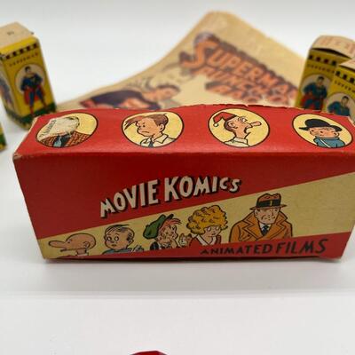 Lot of 1940s Superman Collectibles Toys and Ephemera
