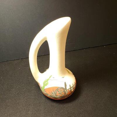 Pottery pitcher