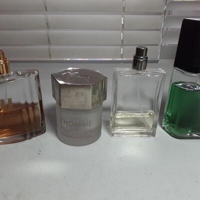 4 assorted mens colognes