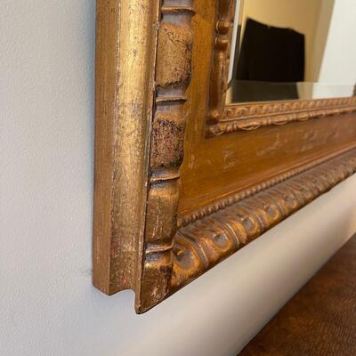 Ornate Gold Colored Mirror (H-SW)