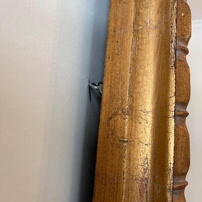 Ornate Gold Colored Mirror (H-SW)