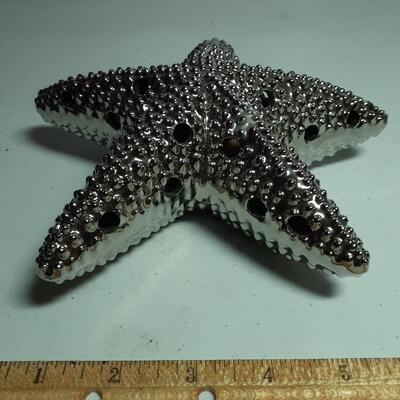 7in metal starfish air freshener