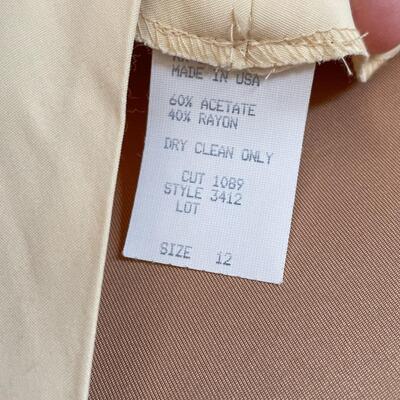 PALE YELLOW SUMMER MAXI DRESS - SIZE 12