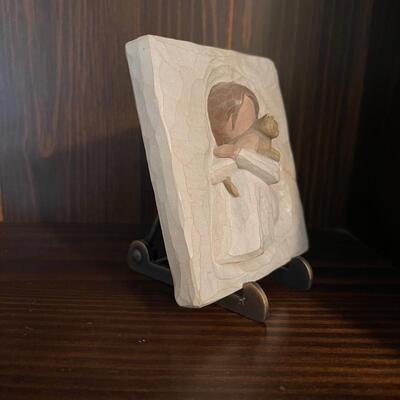 Willow Tree Angels and Hand Crafted in N.C Prayer Plaque (GB-SW)