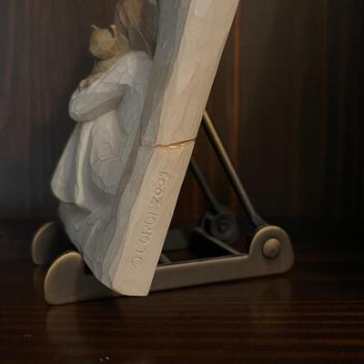 Willow Tree Angels and Hand Crafted in N.C Prayer Plaque (GB-SW)