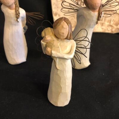 Willow Tree Angels and Hand Crafted in N.C Prayer Plaque (GB-SW)