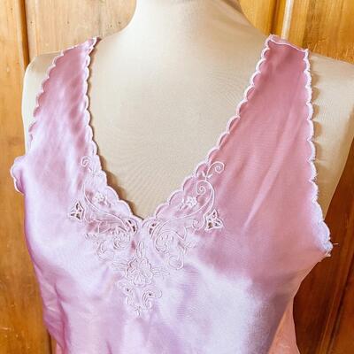 PINK SATIN CAMI SLEEP SET