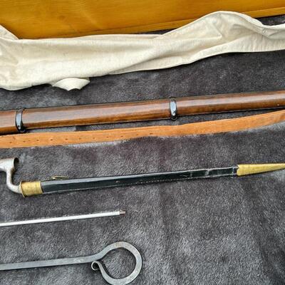 London Armory .58 Caliber Percussion Civil War Replica 1853 Enfield Musket Muzzle Loading Powder Rifle by Euro Arms of America
