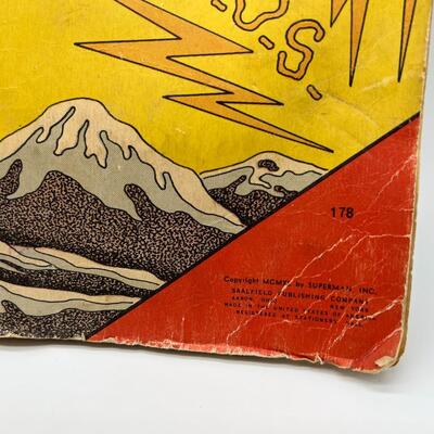 Rare 1940s Superman Scrapbook with Vintage News and Photo Clippings Ephemera