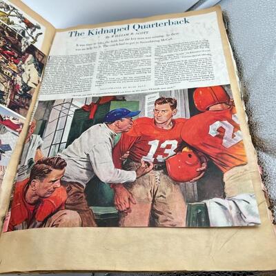 Rare 1940s Superman Scrapbook with Vintage News and Photo Clippings Ephemera