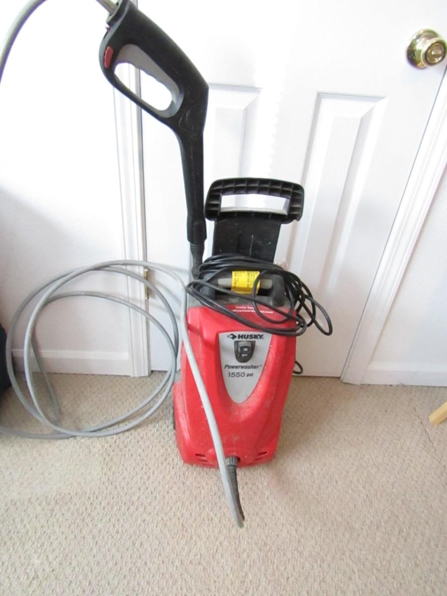 LOT 97, HUSKY POWERWASHER 1550 PSI