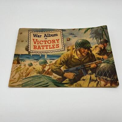 1945 War Album of Victory Battles with Full Stamp Collection