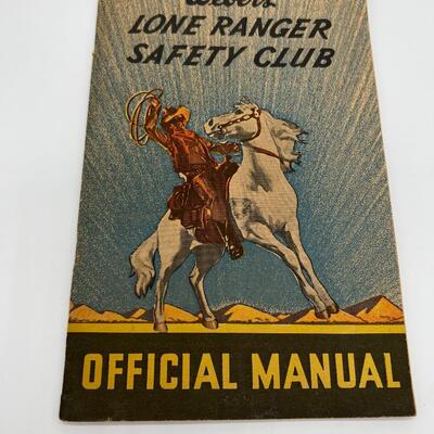 1939 Weber's Lone Ranger Safety Club Official Manual