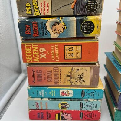 Lot of 15 Vintage A Big Little Book and The Better Little Book and More Childrens Books