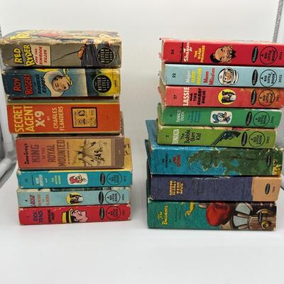 Lot of 15 Vintage A Big Little Book and The Better Little Book and More Childrens Books