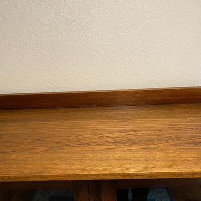 Beautiful Antique Wood and Glass Front and Sides Cabinet