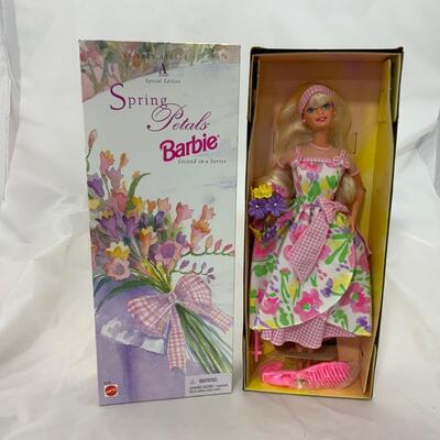 -106- Spring Petals Barbie (1996) | Spring Blossom Barbie (1995) | Avon