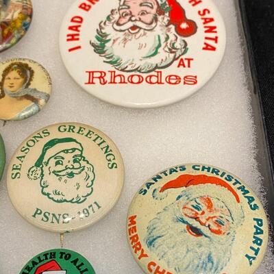Large Lot of Vintage and Antique Buttons Related to Characters Celebrities Personalities and Events
