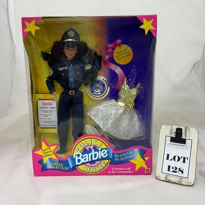 -128- Police Officer Barbie (1993) | Career Collection