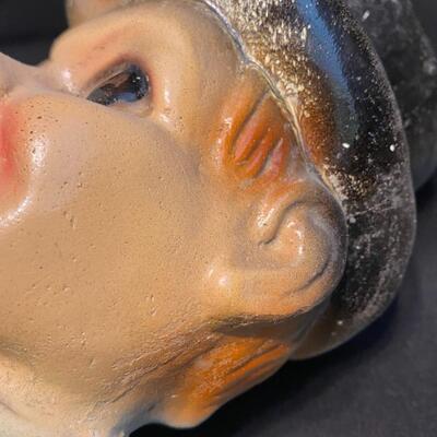 1950s Charlie McCarthy Chalkware Prize at Fair