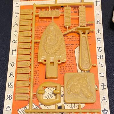 Lot of 3 Howdy Doody Plastic Toys Puppet Show and Puzzle Game and Howdy Pardner Brandin Iron Kit