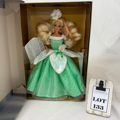 -133- Blossom Beautiful Barbie (1992) | Sears