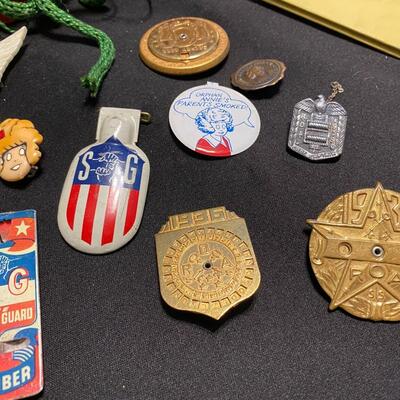 Large Lot of Antique Little Orphan Annie Books Ephemera Collectibles Cups Badges Pins and Collectibles