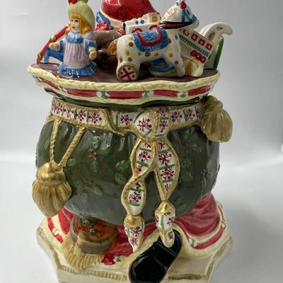 Santa Cookie Jar