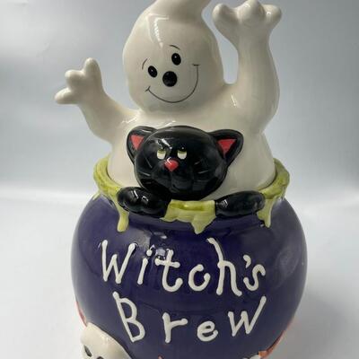 Witches Brew Cookie Jar