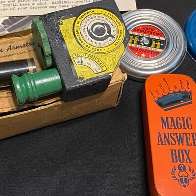 Large Lot of 1930s Aviation Jack Armstrong Ephemera Collectibles and Toys