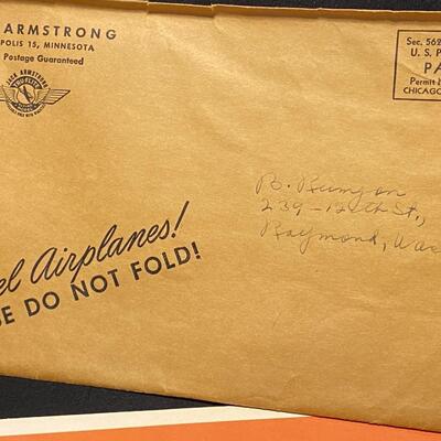 Large Lot of 1930s Aviation Jack Armstrong Ephemera Collectibles and Toys