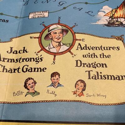 Large Lot of 1930s Aviation Jack Armstrong Ephemera Collectibles and Toys