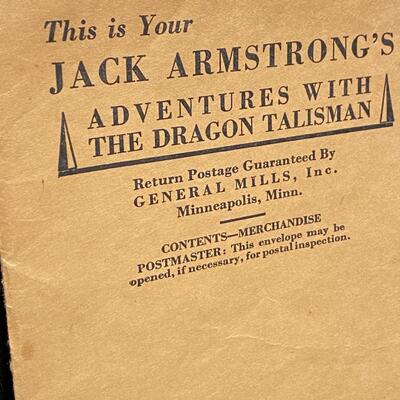 Large Lot of 1930s Aviation Jack Armstrong Ephemera Collectibles and Toys