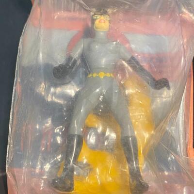 Large Lot of Vintage Batman and Robin and Penguin Buttons Watch Cup Collectibles and Toys