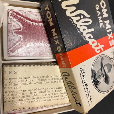 Lot of 1930s and 1940s Tom Mix Comics Ephemera Buttons Pins Pocket Knife and Collectibles