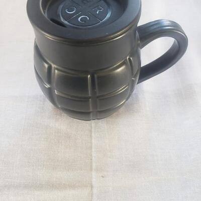 Grenade coffee mug