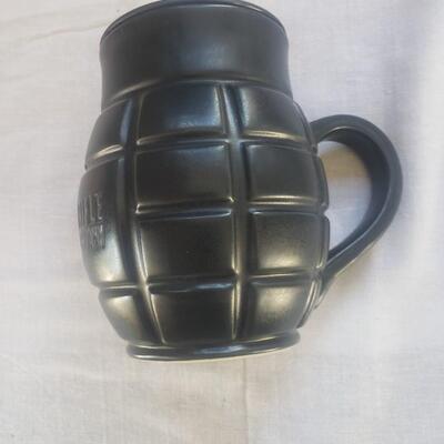 Grenade coffee mug