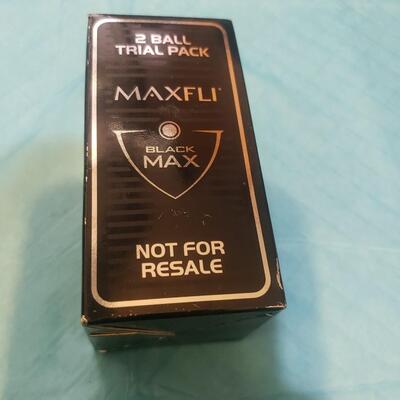 Maxifli golf balls 2 pack black max
